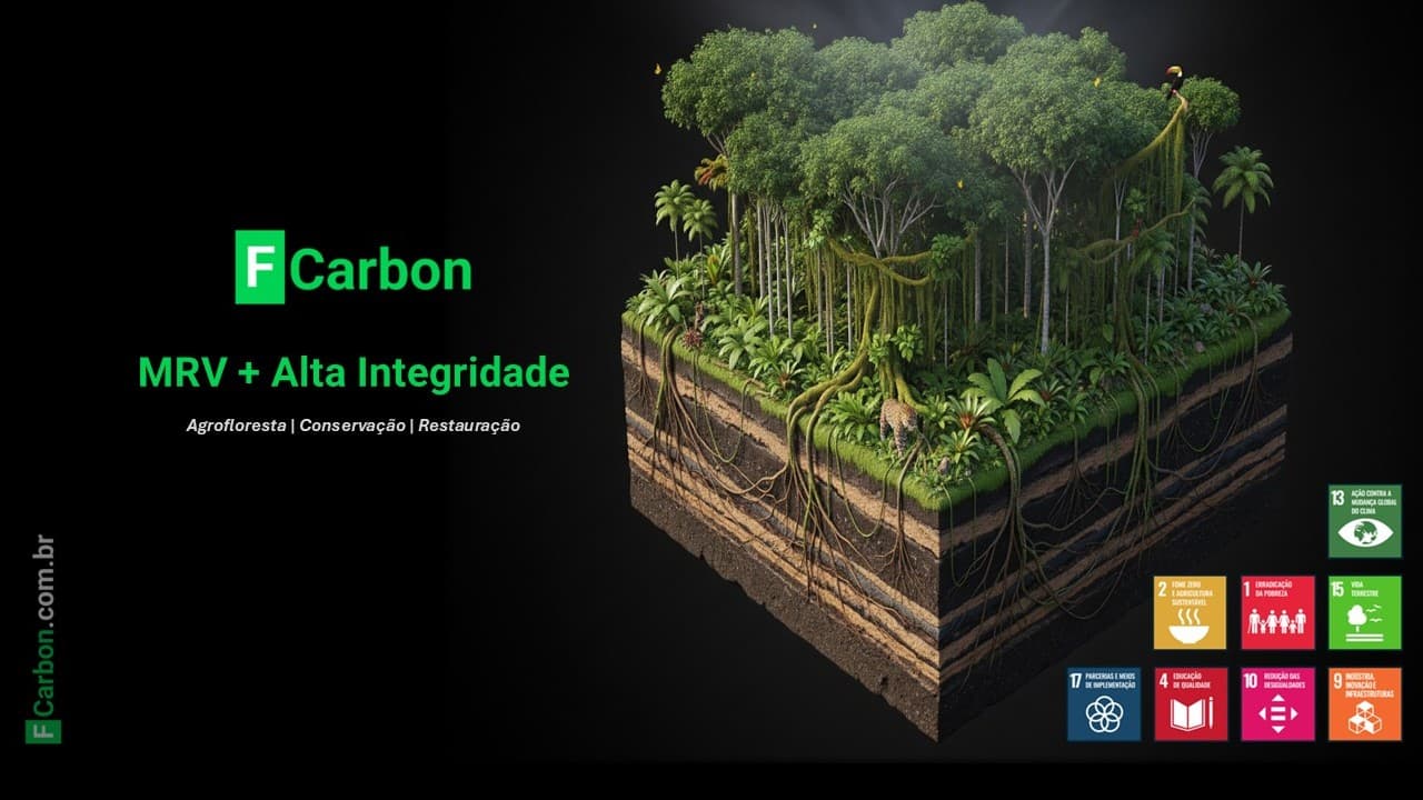 Do Satélite ao Solo: Como o Monitoramento Inteligente MRV+ FCarbon Valoriza Ativos Ambientais